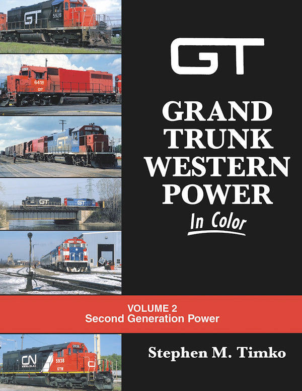 Grand Trunk Western Power In Color Volume 2: Second-Generation Power SPECIAL ORDER ONLY - Arizona Hobbies LLC