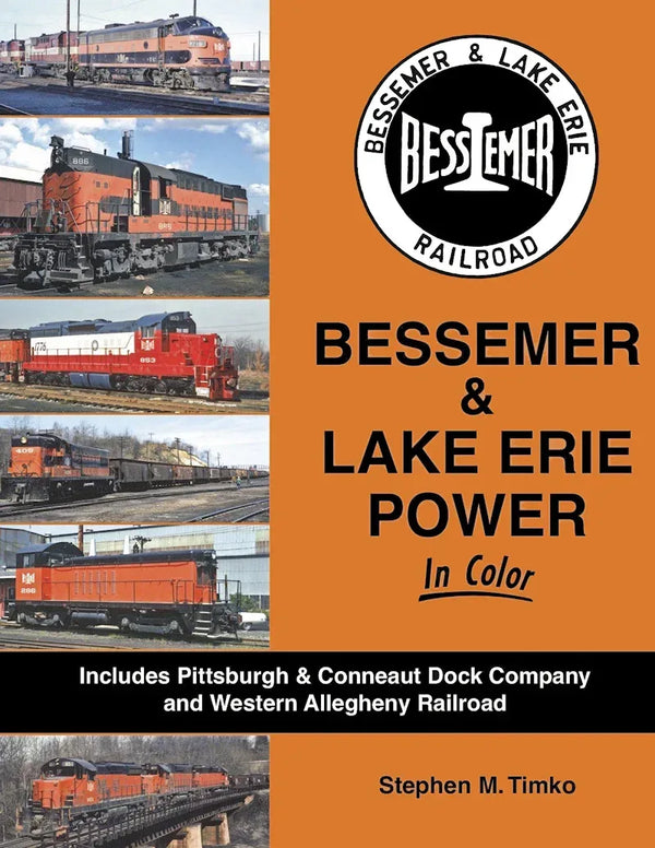Bessemer & Lake Erie Railroad Power In Color - Arizona Hobbies LLC