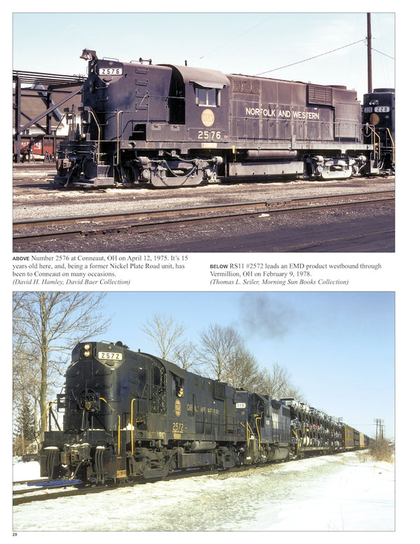 Norfolk & Western Power 1955-1982 In Color Volume 1: Switchers, Slugs, E's, F's and Electrics