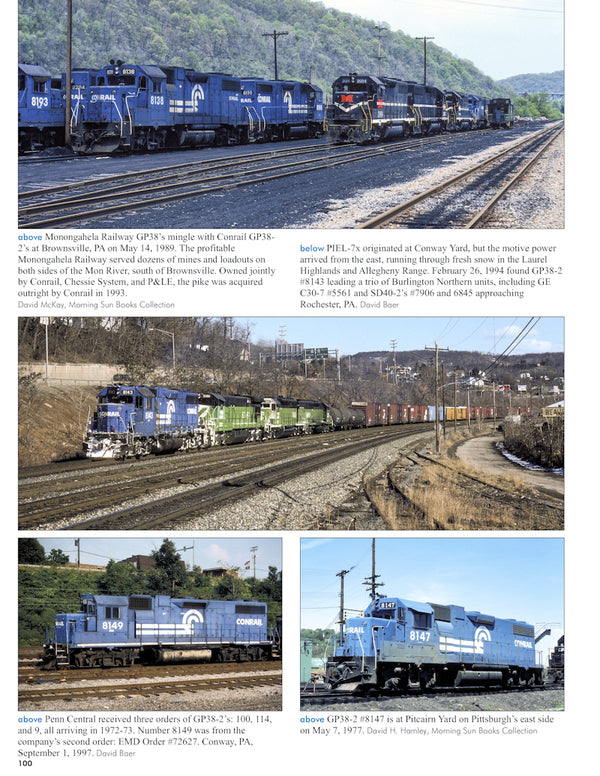 Conrail Power In Color Volume 4: Units 7000-8241