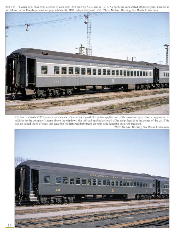 Delaware & Hudson Railway Through Passenger Service In Color