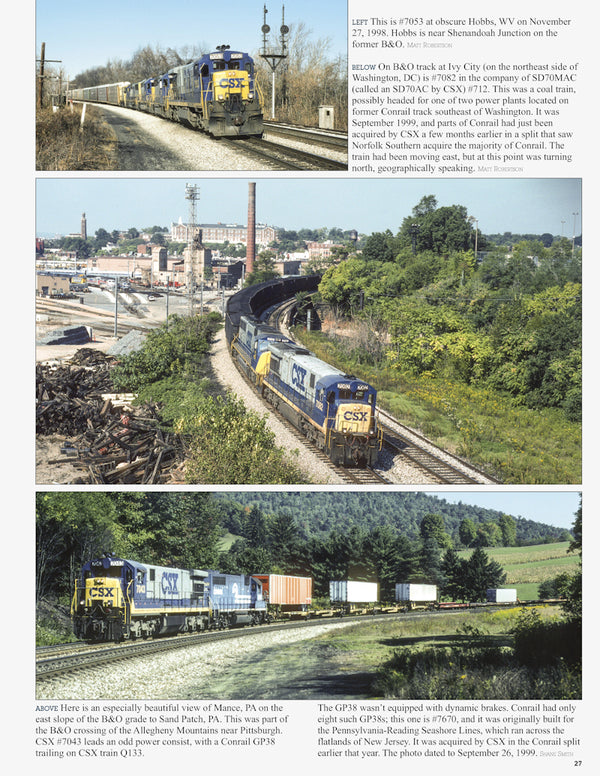CSX Power In Color Volume 4: 6-Axle GEs and More