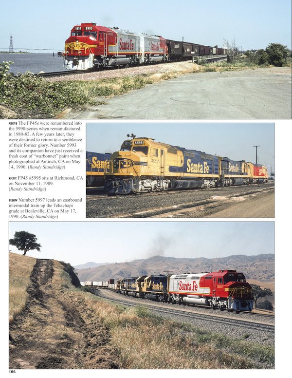 Santa Fe Power In Color Volume 2: Electro-Motive E, F, and Cowl Units