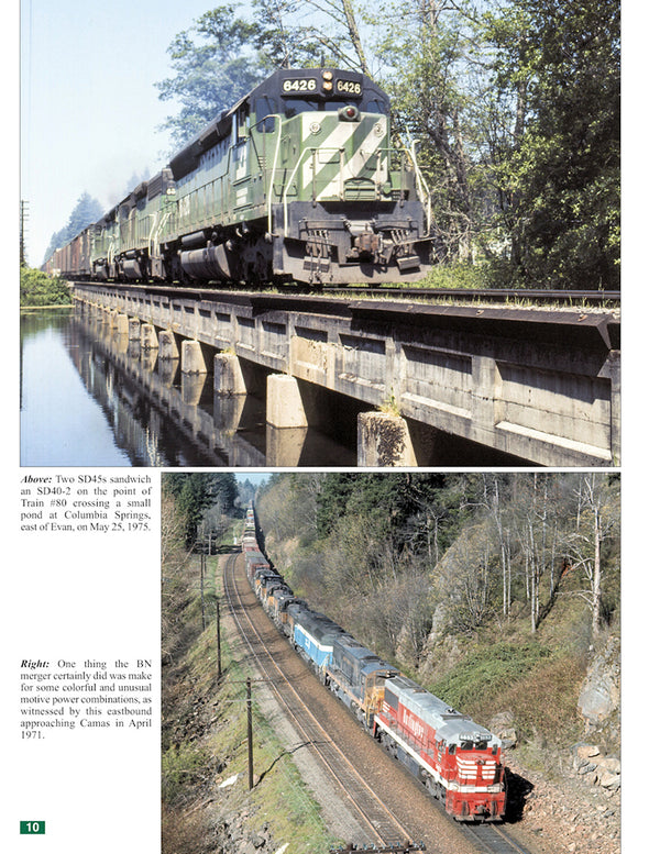 Burlington Northern Washington In Color Volume 1: The Old SP&S