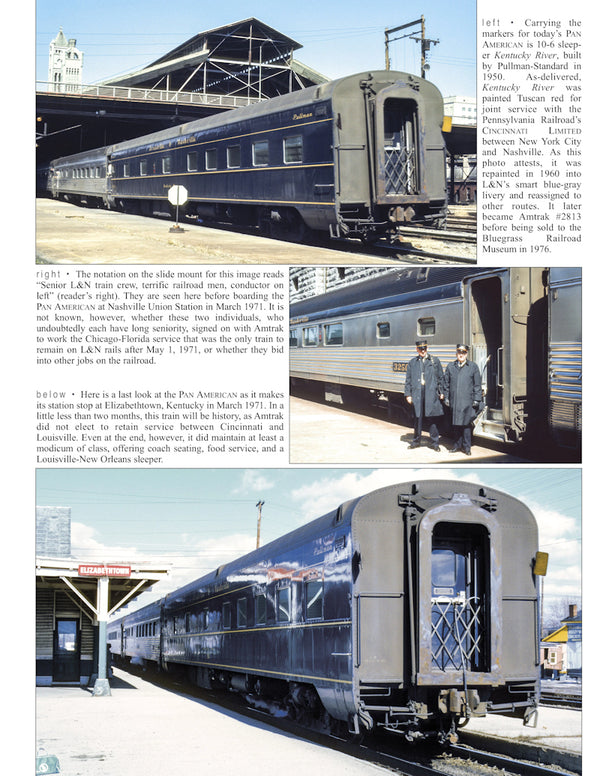 Louisville & Nashville Through Passenger Service In Color