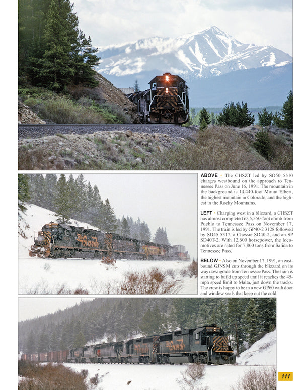 Rio Grande In Color Volume 6: Tennessee Pass