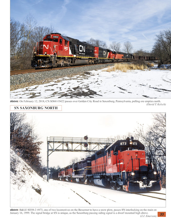 Bessemer & Lake Erie Railroad In Color Volume 2: 1994-2019