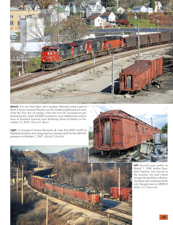 Bessemer & Lake Erie Railroad In Color Volume 2: 1994-2019