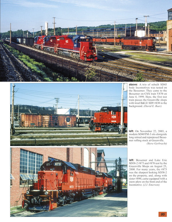 Bessemer & Lake Erie Railroad In Color Volume 2: 1994-2019