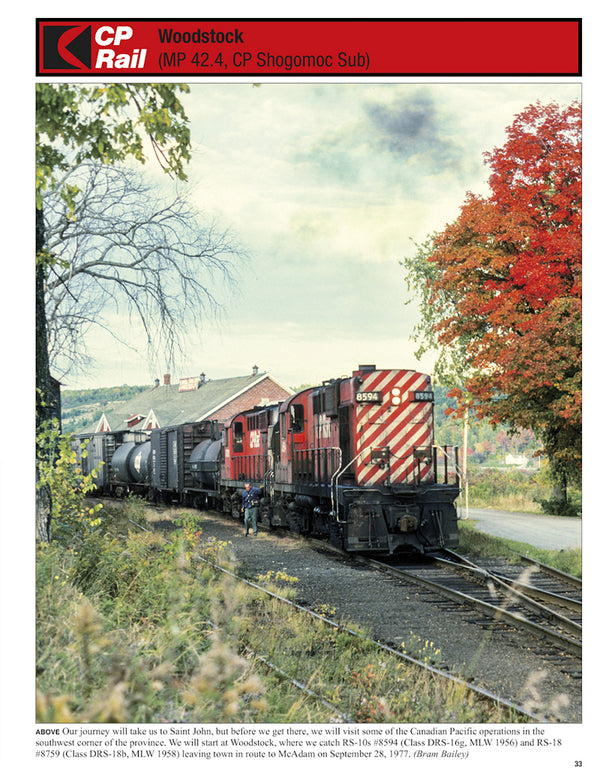 Canadian National Atlantic Region In Color