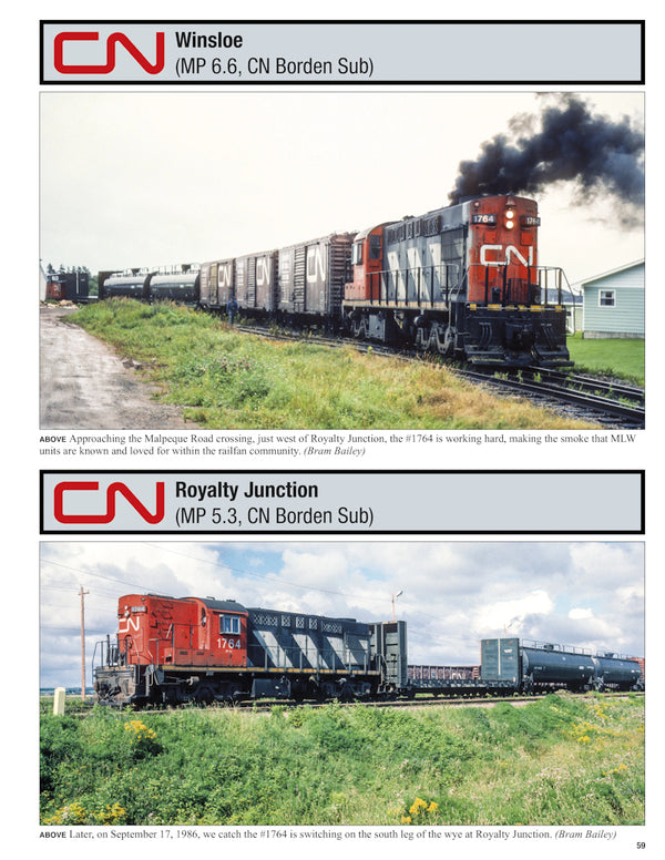 Canadian National Atlantic Region In Color
