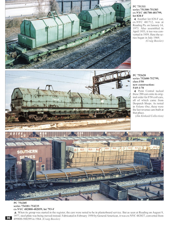 Penn Central Color Guide to Freight and Passenger Equipment Volume 2