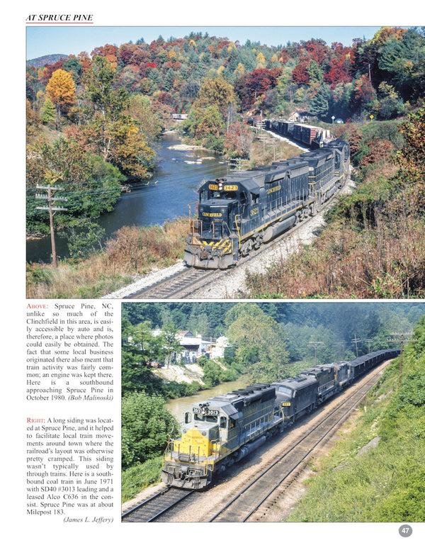 Clinchfield Railroad In Color Volume 2