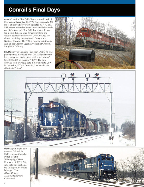 Conrail in the Norfolk Southern / CSX Era Volume 1: 1999-2004