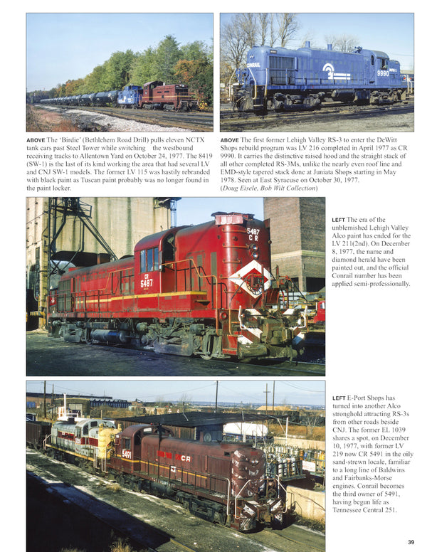 Lehigh Valley in the Conrail Era Volume 1: 1976-1986