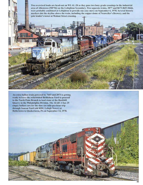 Lehigh Valley in the Conrail Era Volume 1: 1976-1986