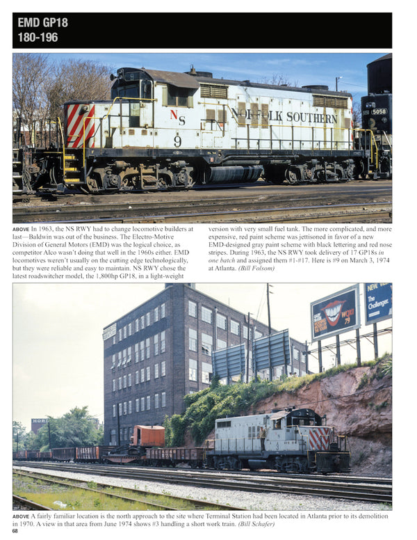 Norfolk Southern-Southern Railway Merger In Color