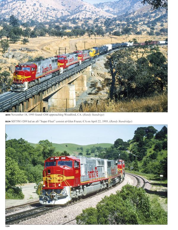 Santa Fe Power In Color Volume 4: Electro-Motive Six-Axle Hood Units