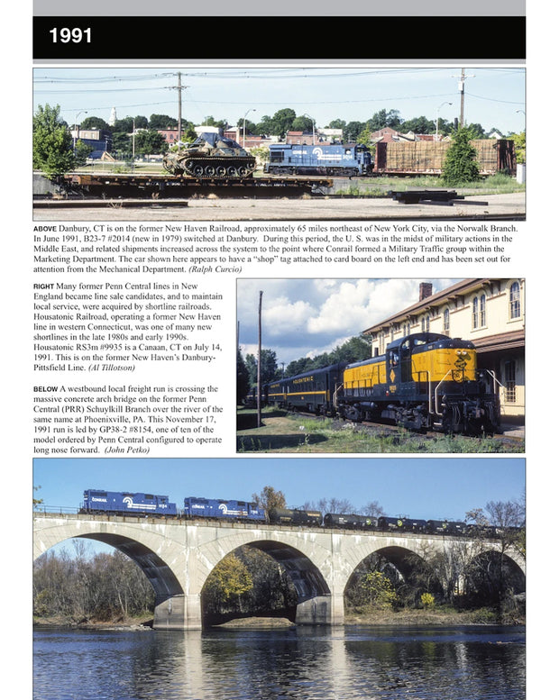 Penn Central in the Conrail Era Volume 4: 1990-1994