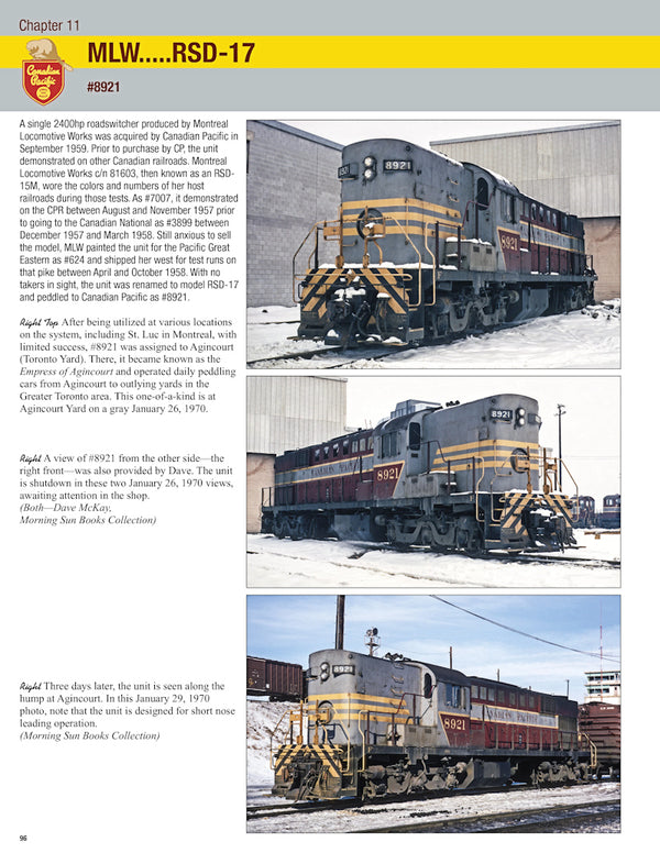Canadian Pacific Power In Color Volume 2: First Generation Roadswitchers