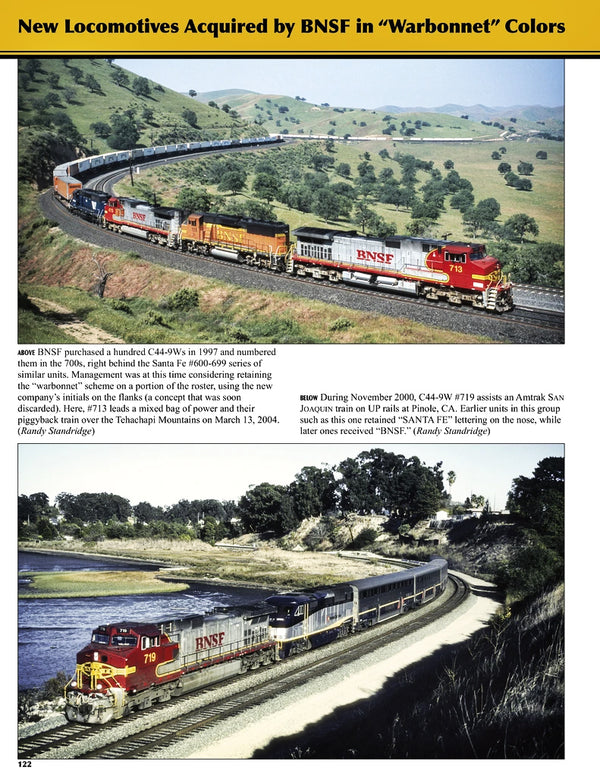 Santa Fe Power In Color Volume 5: General Electric Locomotives and Santa Fe's Entry into BNSF
