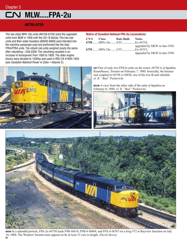 Canadian National Power In Color Volume 3: Covered Wagons (Passenger & Freight)