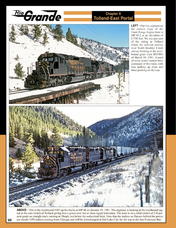 Rio Grande In Color Volume 7: Front Range