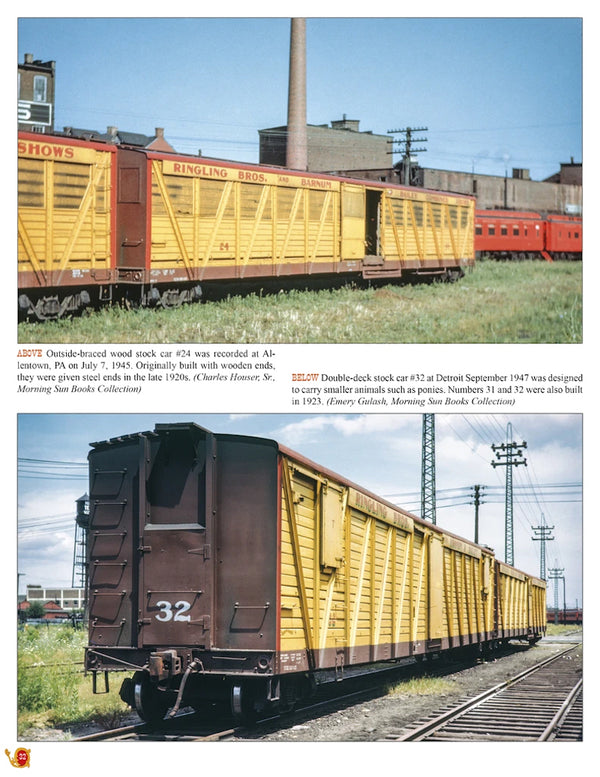 Circus and Carnival Trains In Color: A Fond Look Back at Their Equipment and Operation