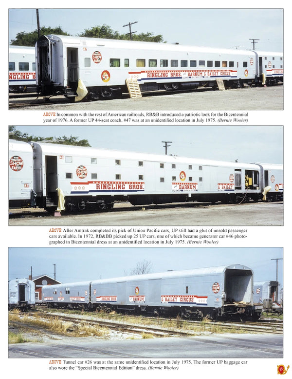 Circus and Carnival Trains In Color: A Fond Look Back at Their Equipment and Operation
