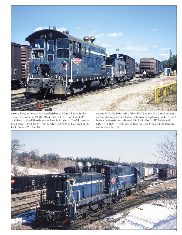 Minneapolis Northfield and Southern Railway In Color