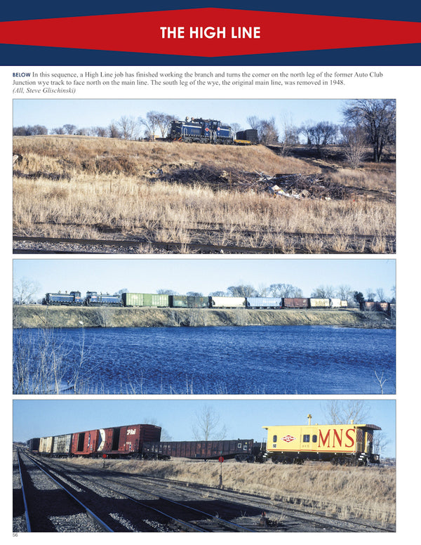 Minneapolis Northfield and Southern Railway In Color