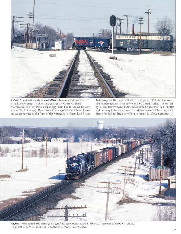 Minneapolis Northfield and Southern Railway In Color