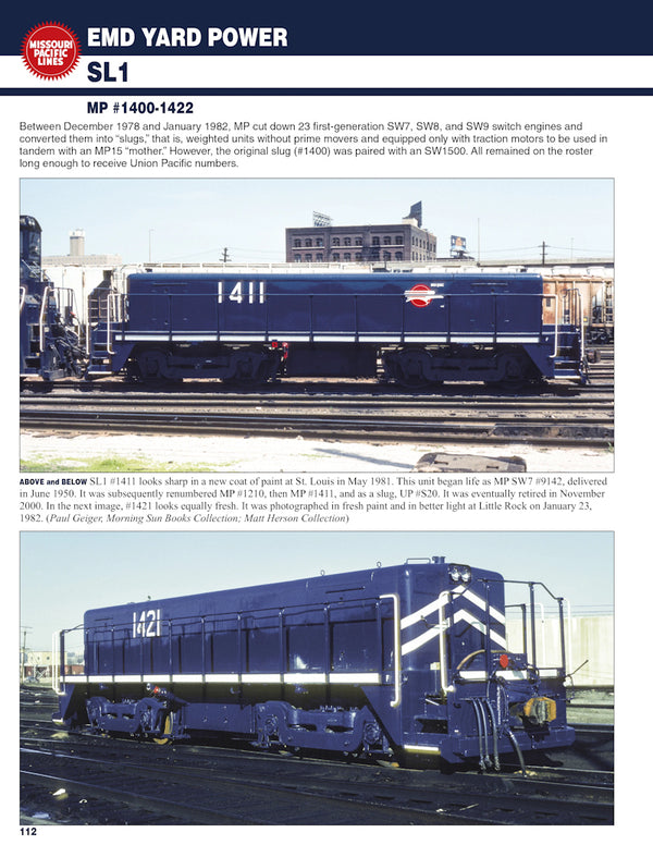 Missouri Pacific Power In Color: Diesels 1948-1982