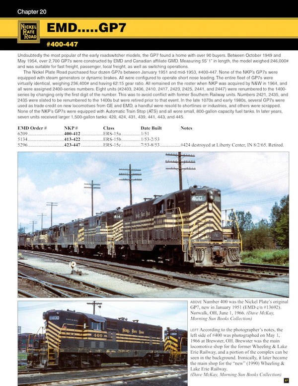 Nickel Plate Power In Color 1940-1964