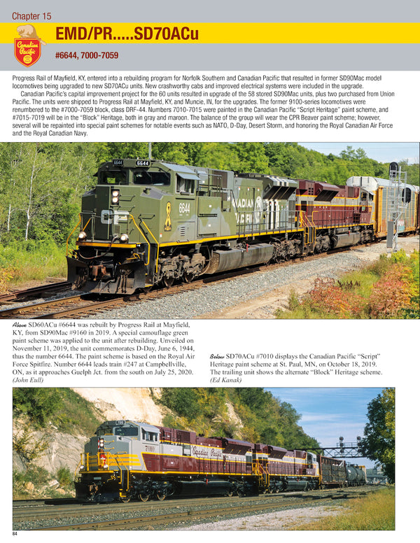 Canadian Pacific Power In Color Volume 4: Modern Six-Axle Road Power