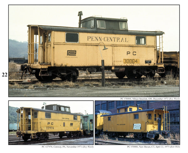 Penn Central Maintenance of Way Equipment Color Portfolio