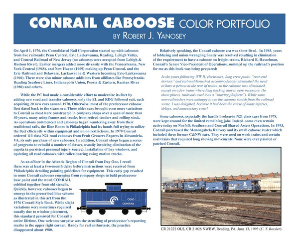 Conrail Caboose Color Portfolio