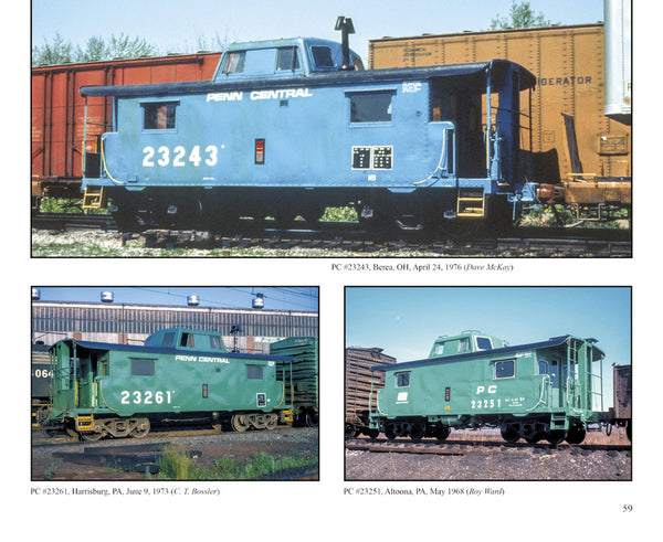 Penn Central Caboose Color Portfolio