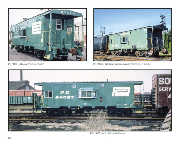Penn Central Caboose Color Portfolio