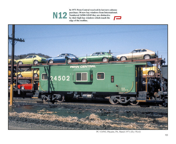 Penn Central Caboose Color Portfolio
