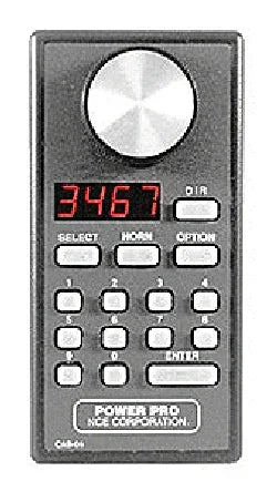 NCE 524-040 CAB06R Wireless CAB w/LED digital encoder speed control - Arizona Hobbies LLC