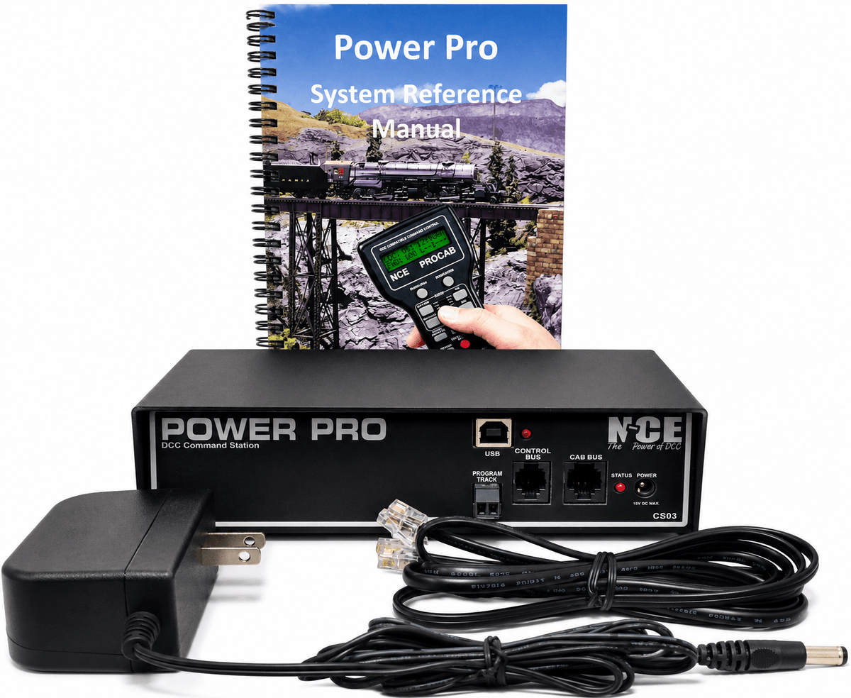 NCE 524-050 CS03 Power Pro Command Station – DCC System (New)