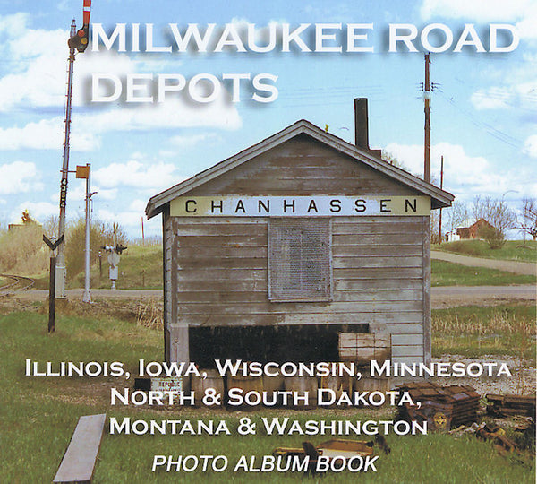 Milwaukee Road Depots (Photo CD Book)