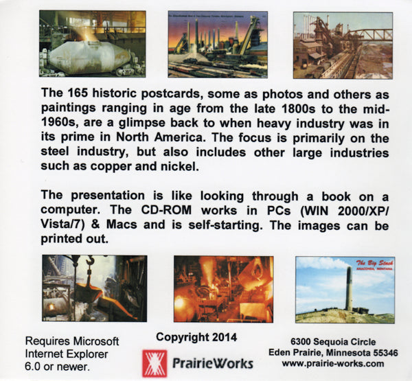 Heavy Industry Postcards CD Book