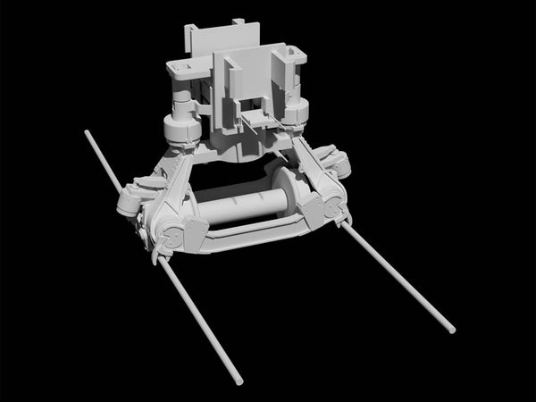 Rapido 203509 - UAC TurboTrain 3-Car Set w/ DCC and Sound Amtrak (AMTK) #50-70-51 - HO Scale