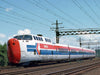 Rapido 203509 - UAC TurboTrain 3-Car Set w/ DCC and Sound Amtrak (AMTK) #50-70-51 - HO Scale
