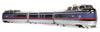 Rapido 203509 - UAC TurboTrain 3-Car Set w/ DCC and Sound Amtrak (AMTK) #50-70-51 - HO Scale