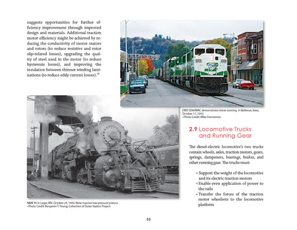 Diesel-Electric Locomotives: How They Work, Use Energy, and Can Become More Efficient and Environmentally Sustainable