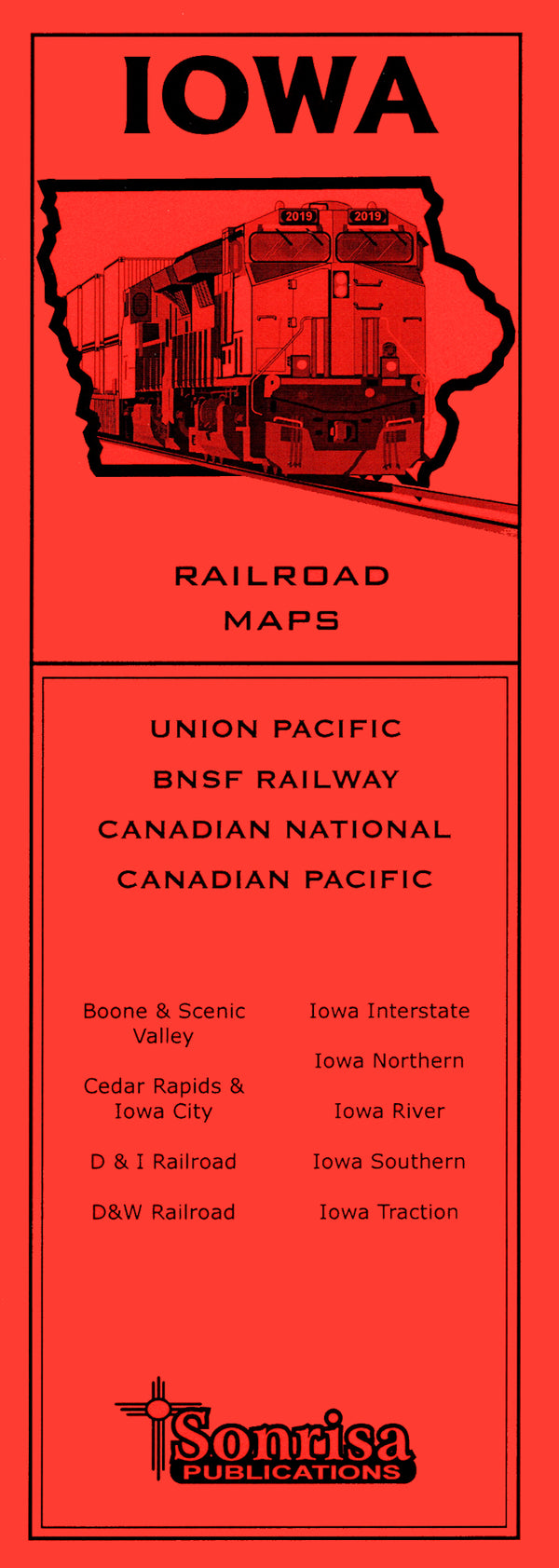 IOWA Railroad Maps