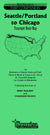 AMTRAK Seattle/Portland to Chicago Route Maps